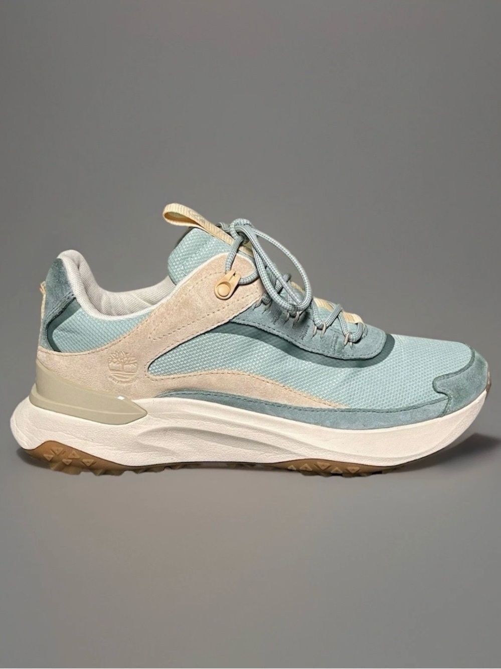 Timberland Motion Access Waterproof Women's Trail Sneakers Green/Tan Size 10